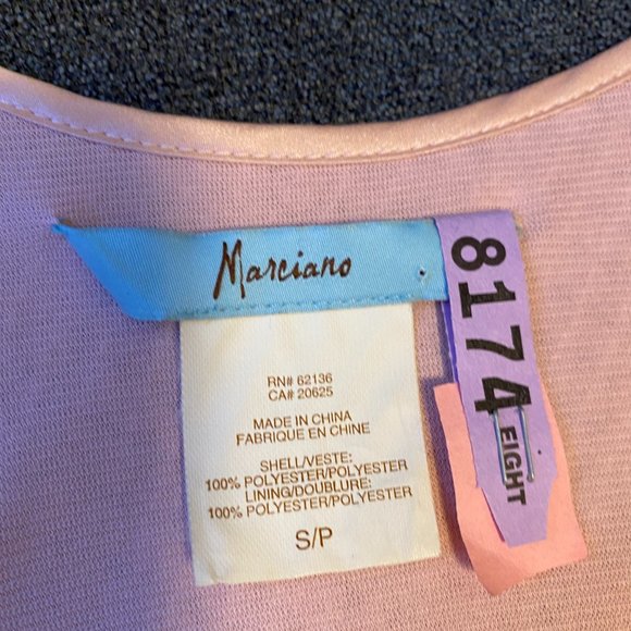 Marciano Light Salmon Sequined Dress, $ 60 - Picture 3 of 5